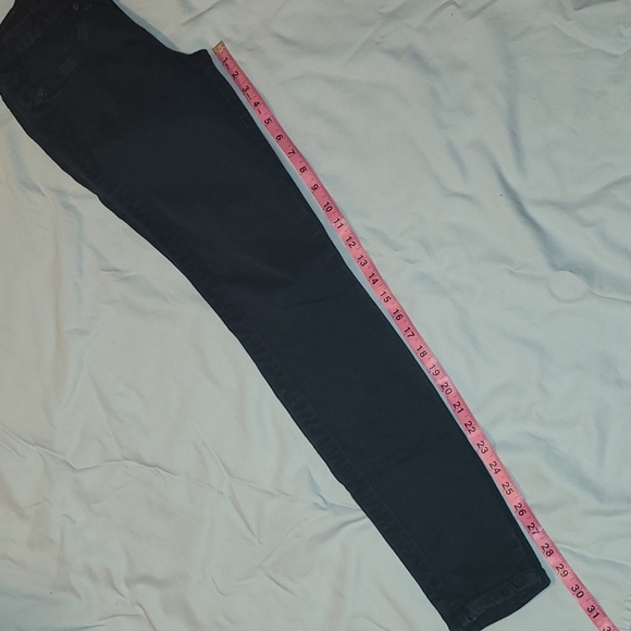 Henry & Belle Super Skinny Ankle Jeans Mineral Blue - Picture 3 of 6